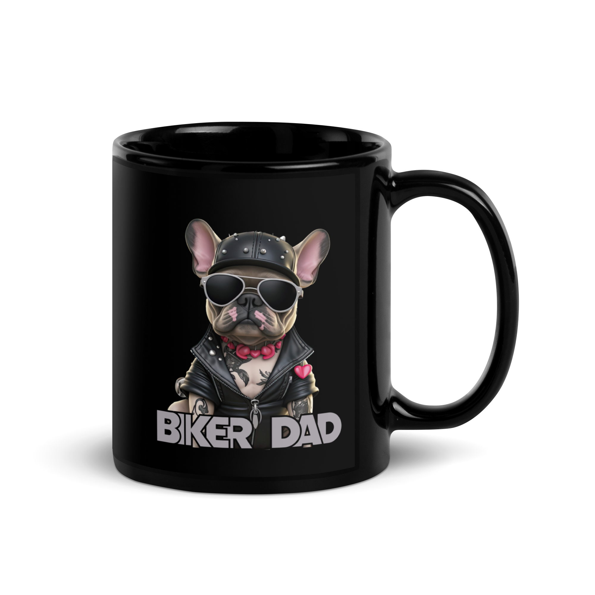 Proud Bully Black Mugs