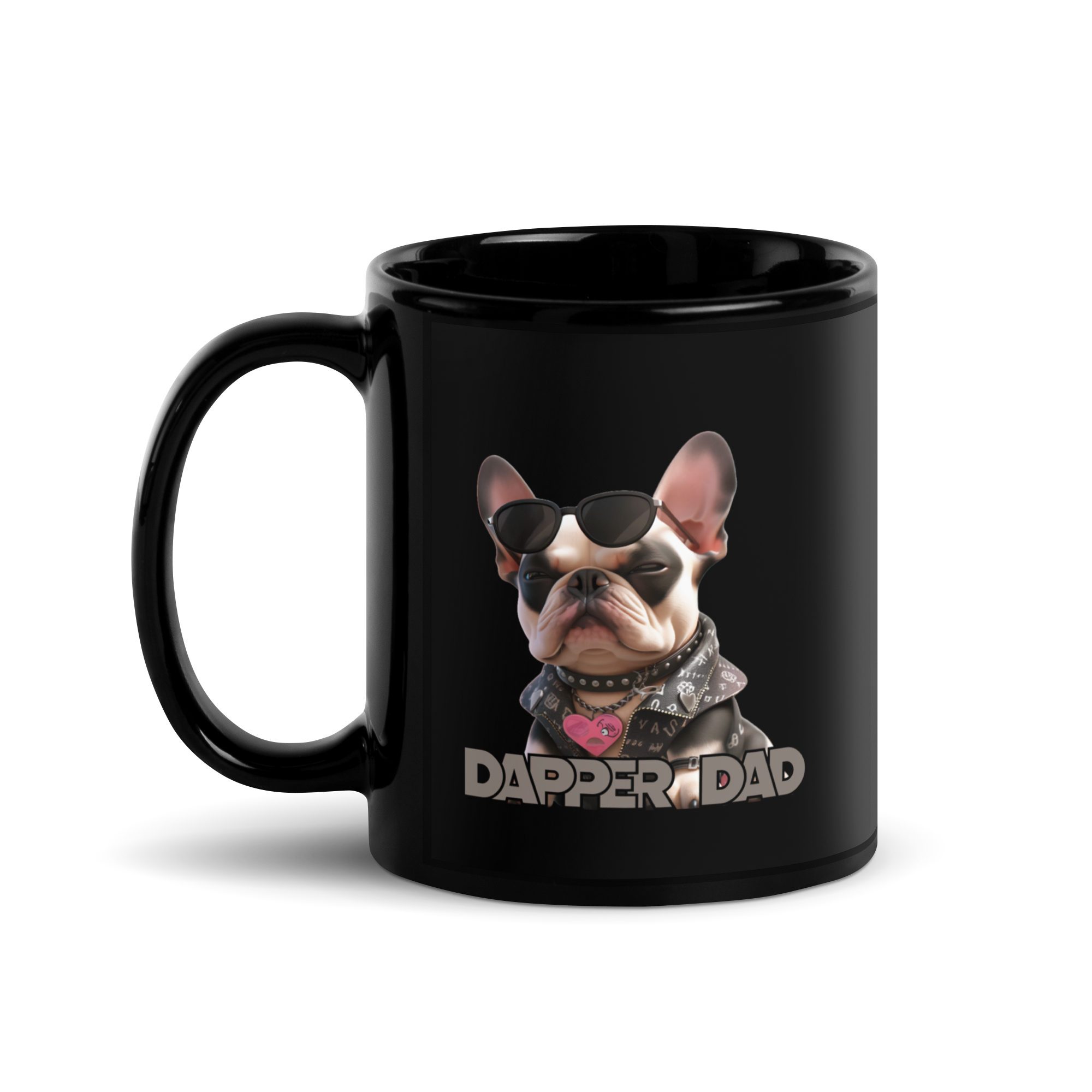 Proud Bully Black Mugs