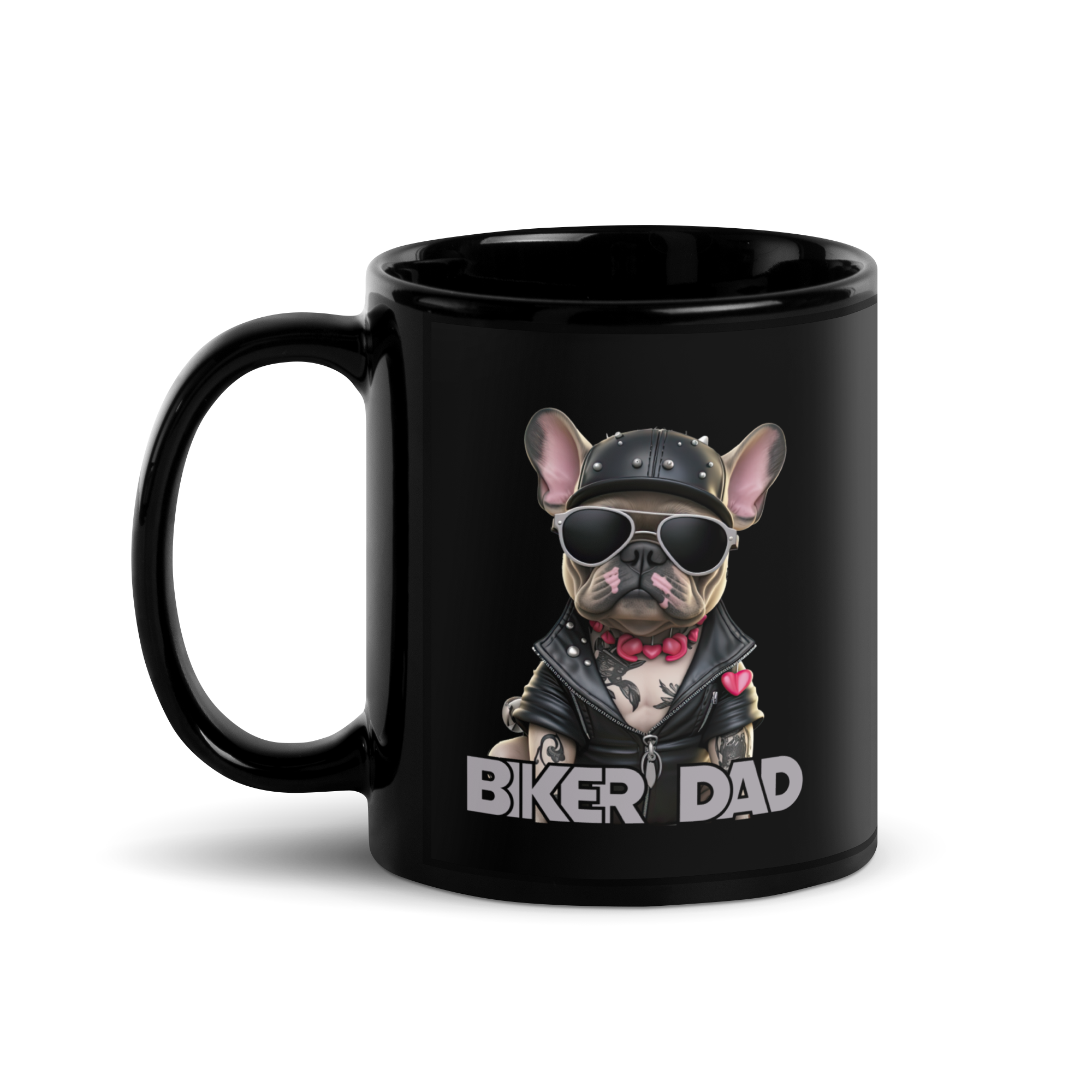 Proud Bully Black Mugs