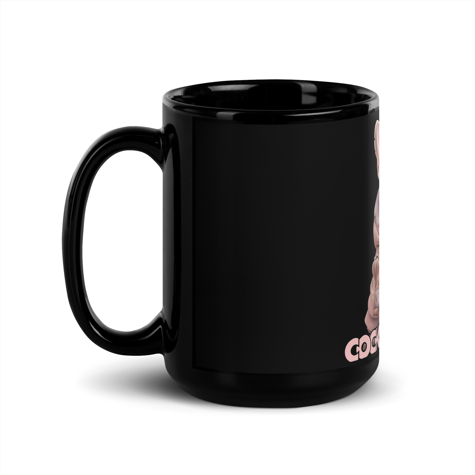 Proud Bully Black Mugs