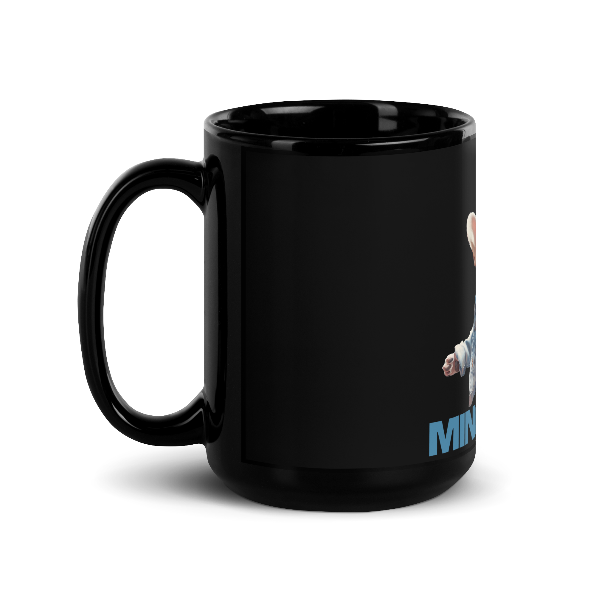 Proud Bully Black Mugs