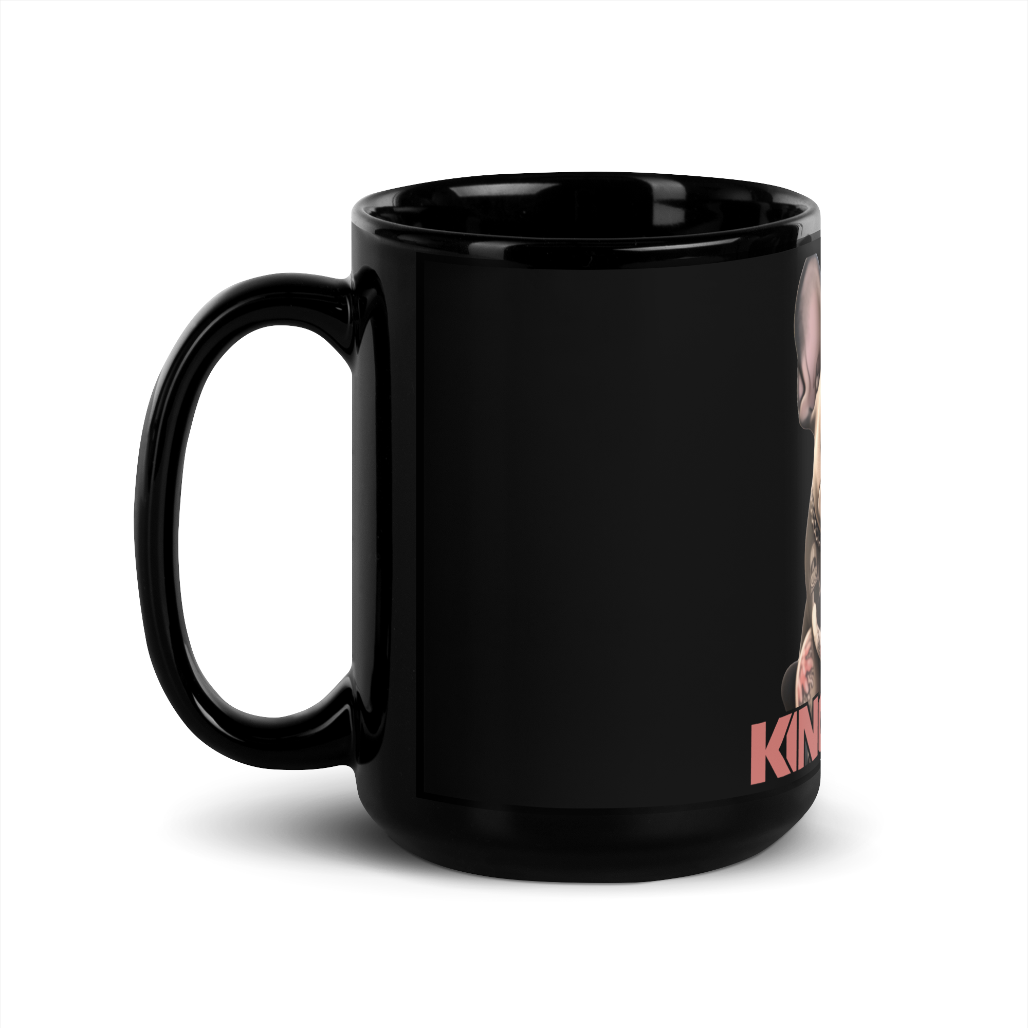 Proud Bully Black Mugs