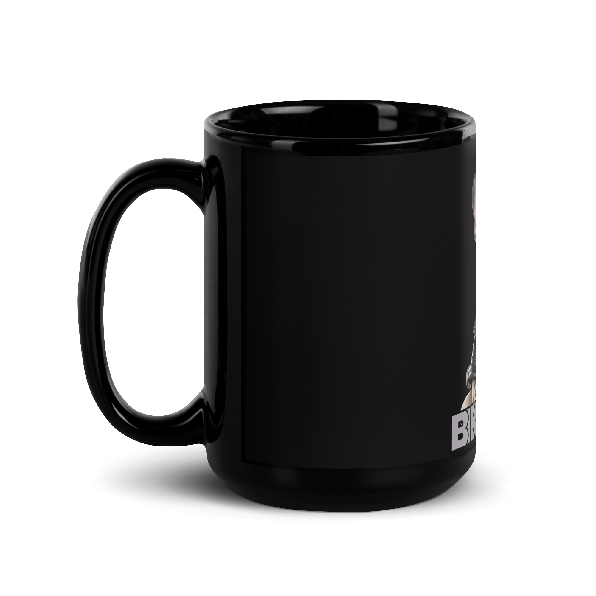 Proud Bully Black Mugs