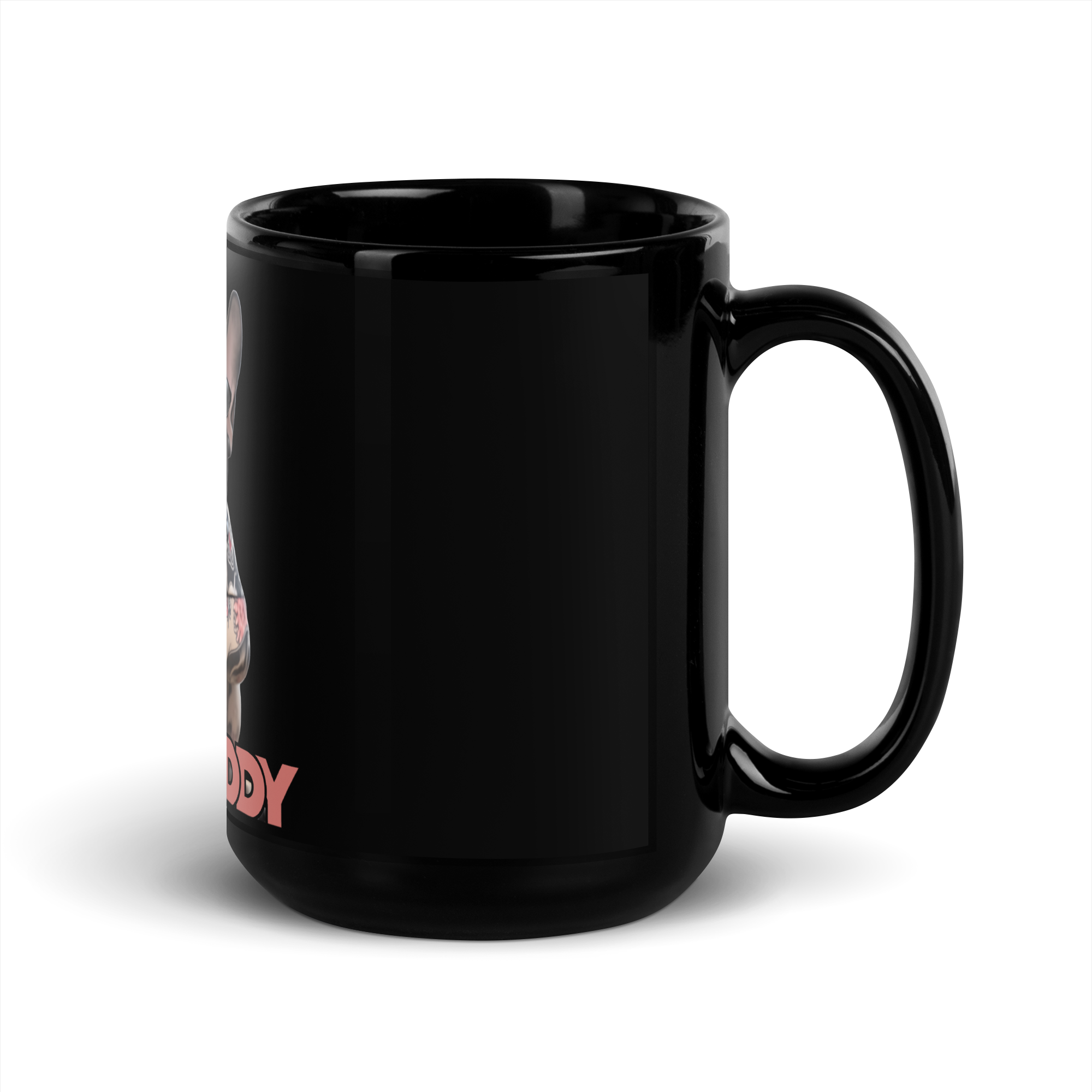 Proud Bully Black Mugs