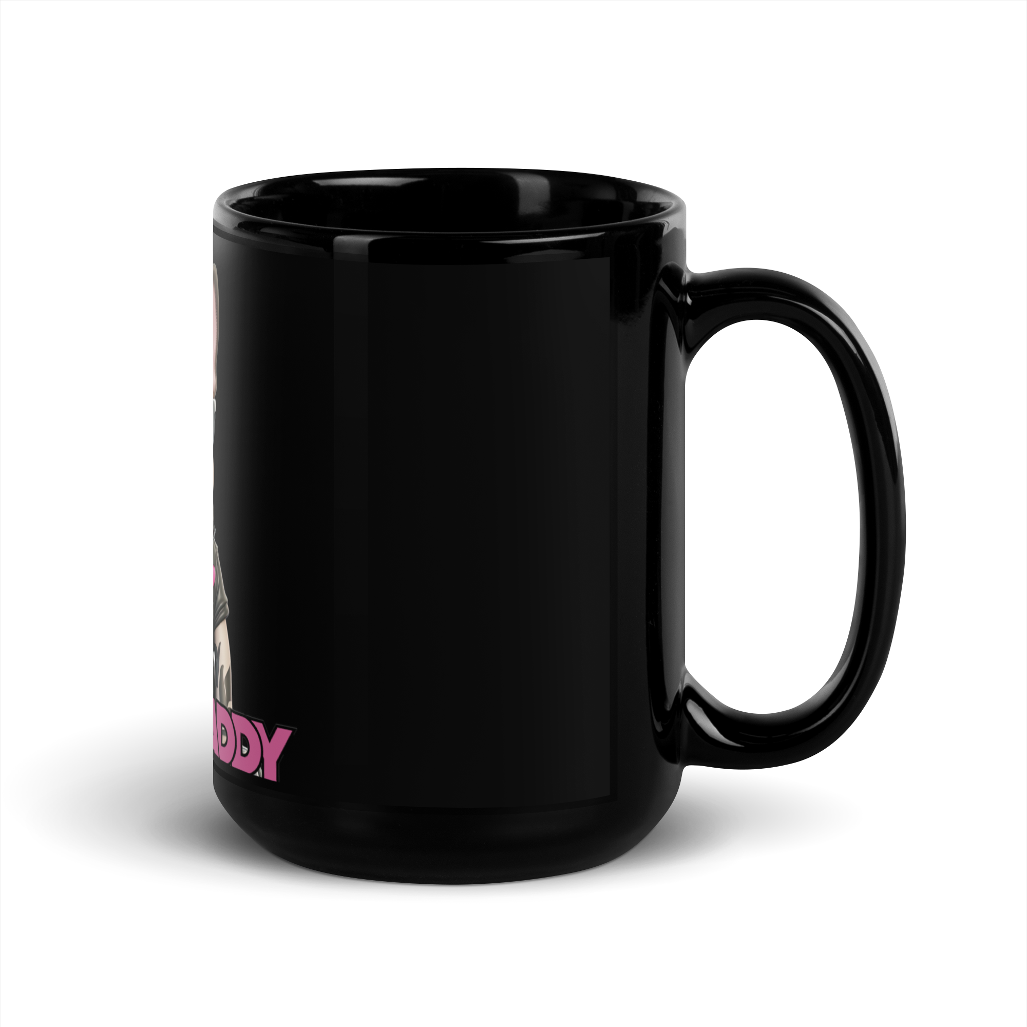 Proud Bully Black Mugs