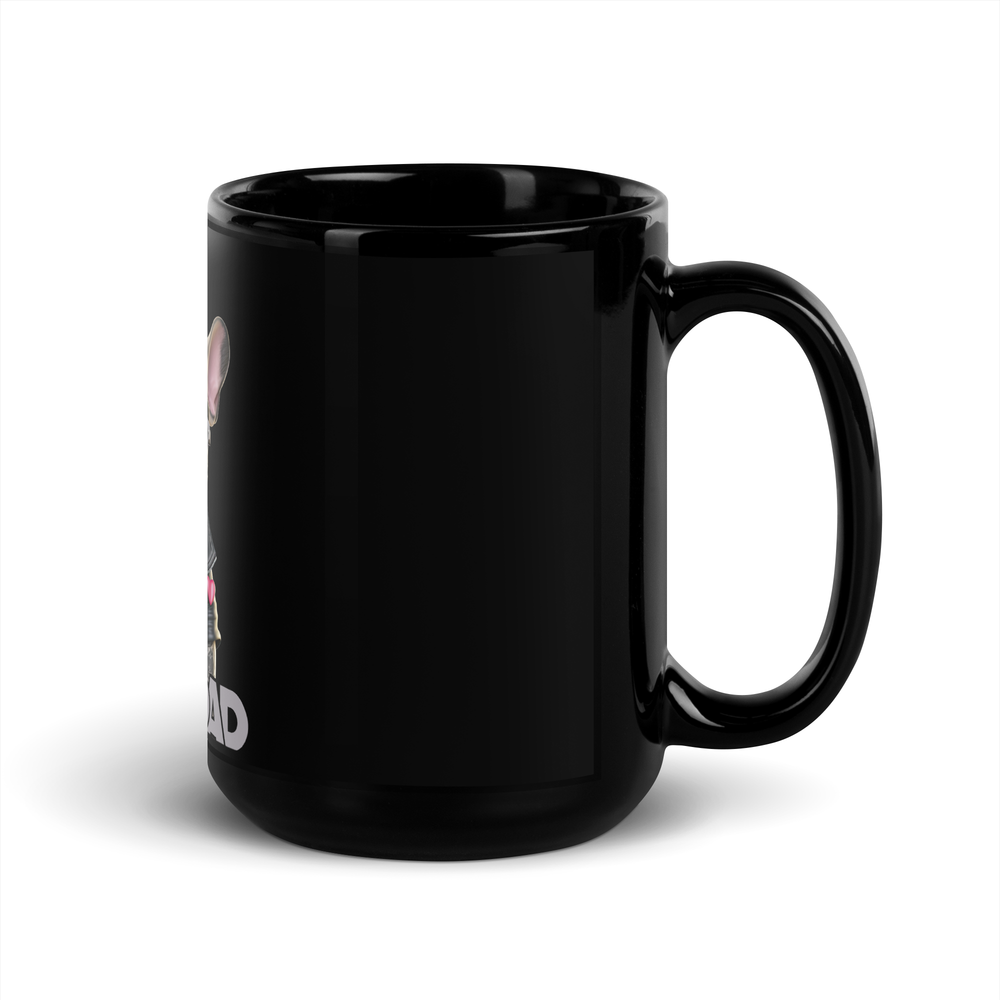 Proud Bully Black Mugs