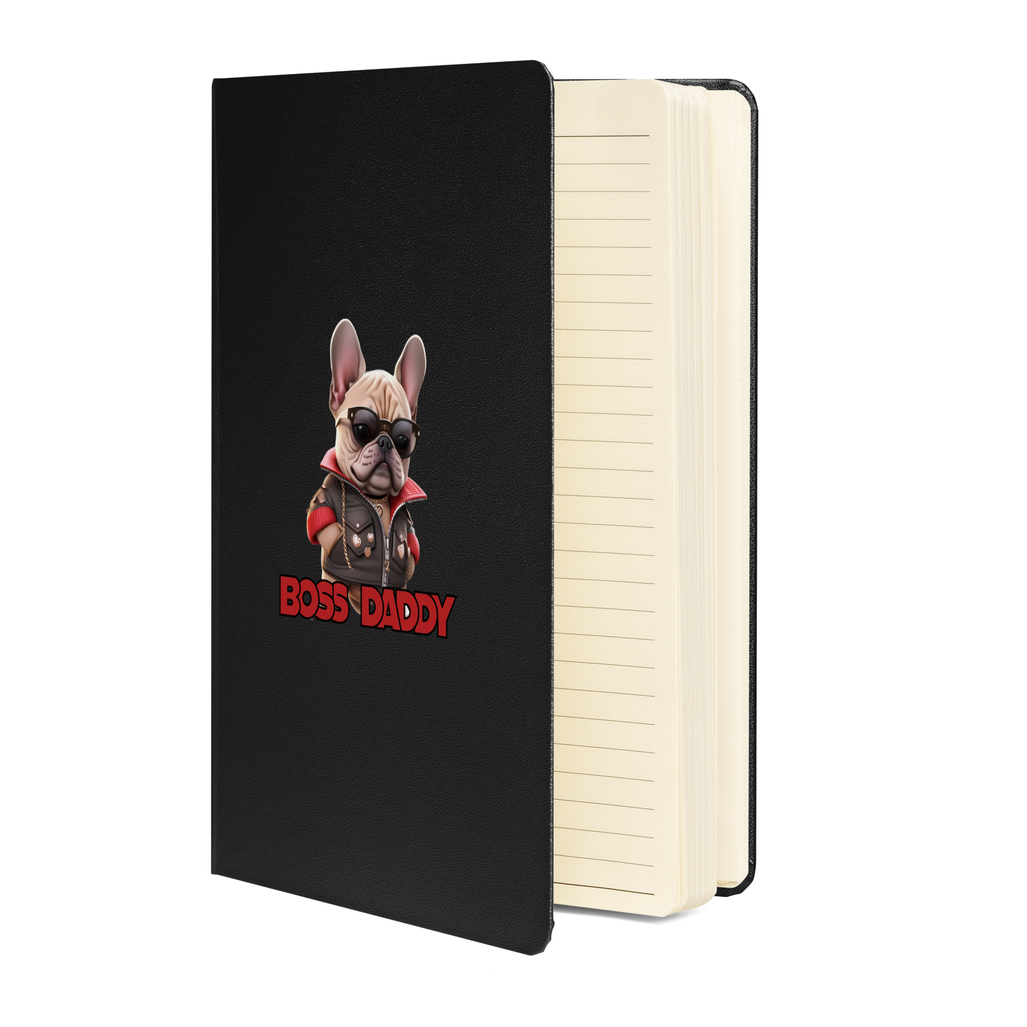 Hardcover bound notebook