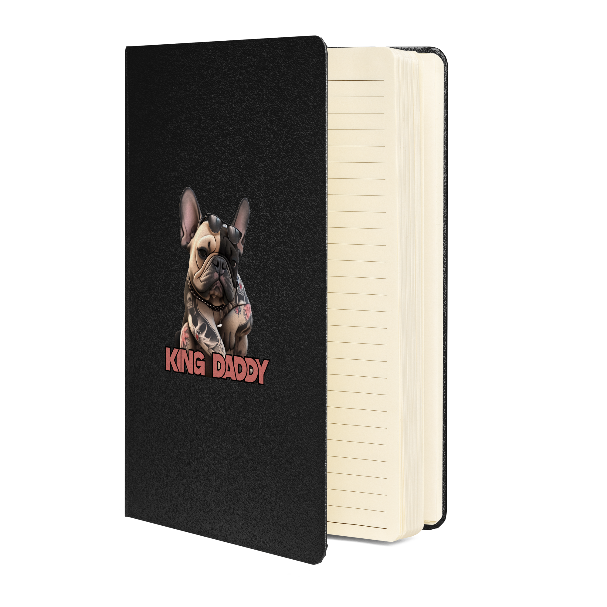 Hardcover bound notebook