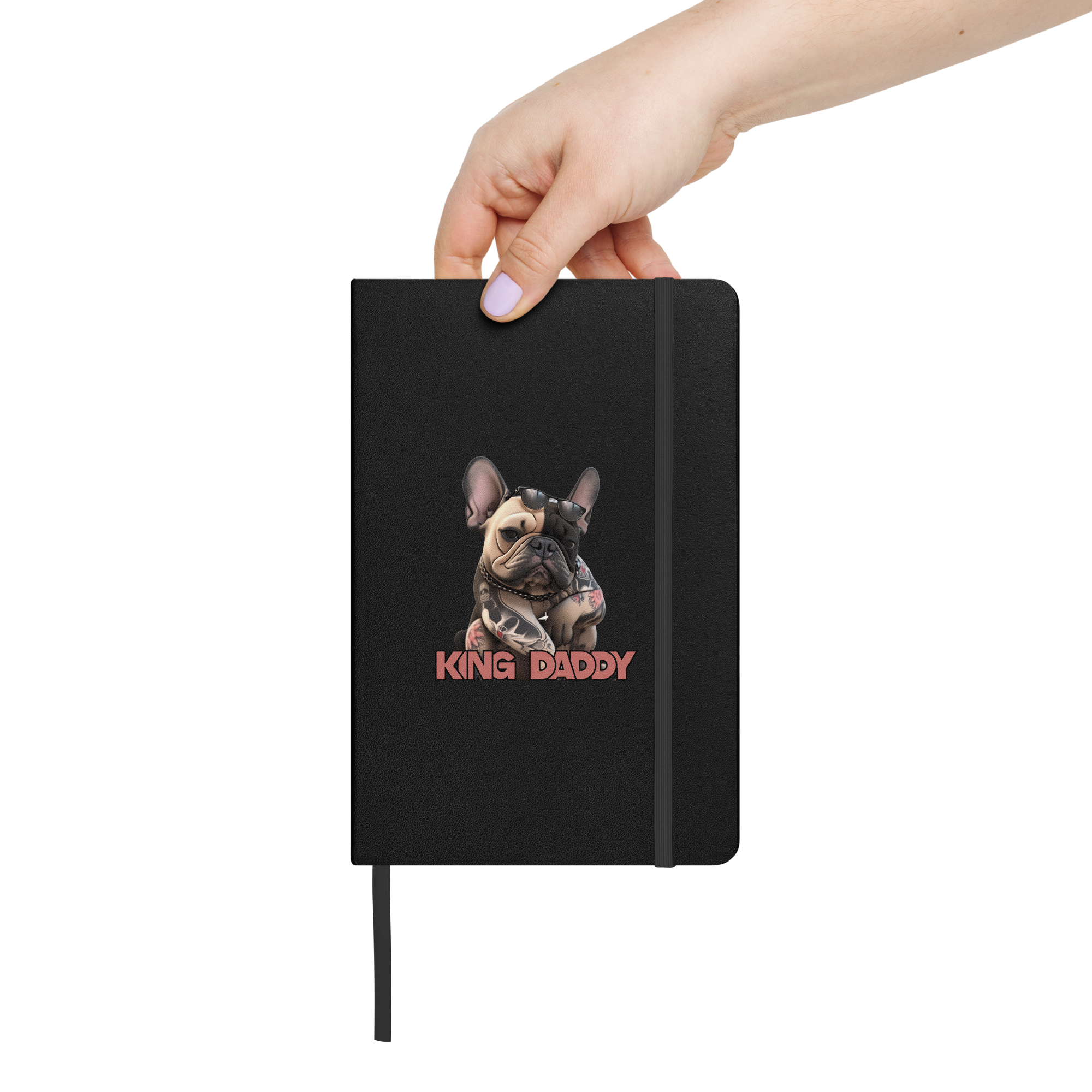 Hardcover bound notebook