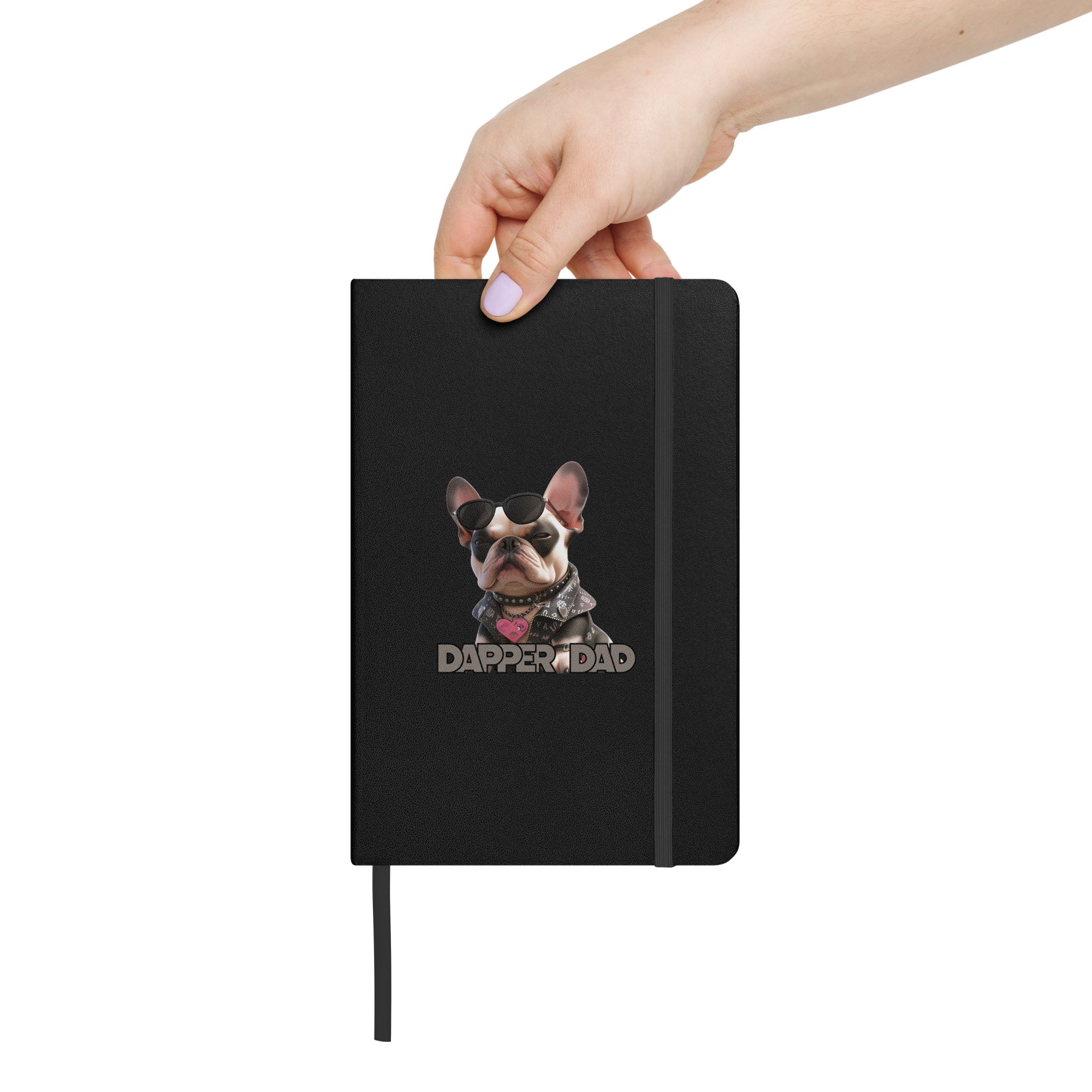 Hardcover bound notebook