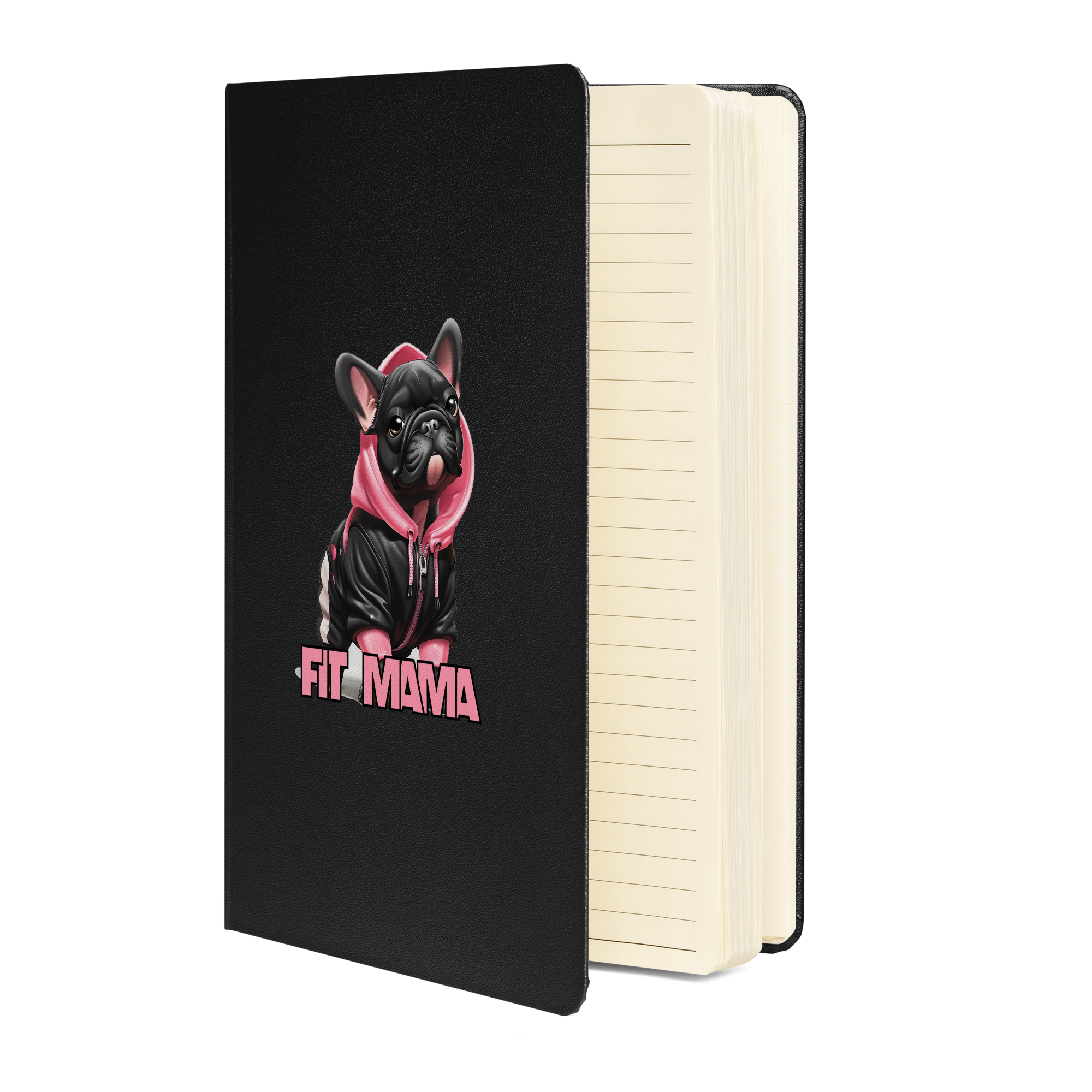 Hardcover bound notebook