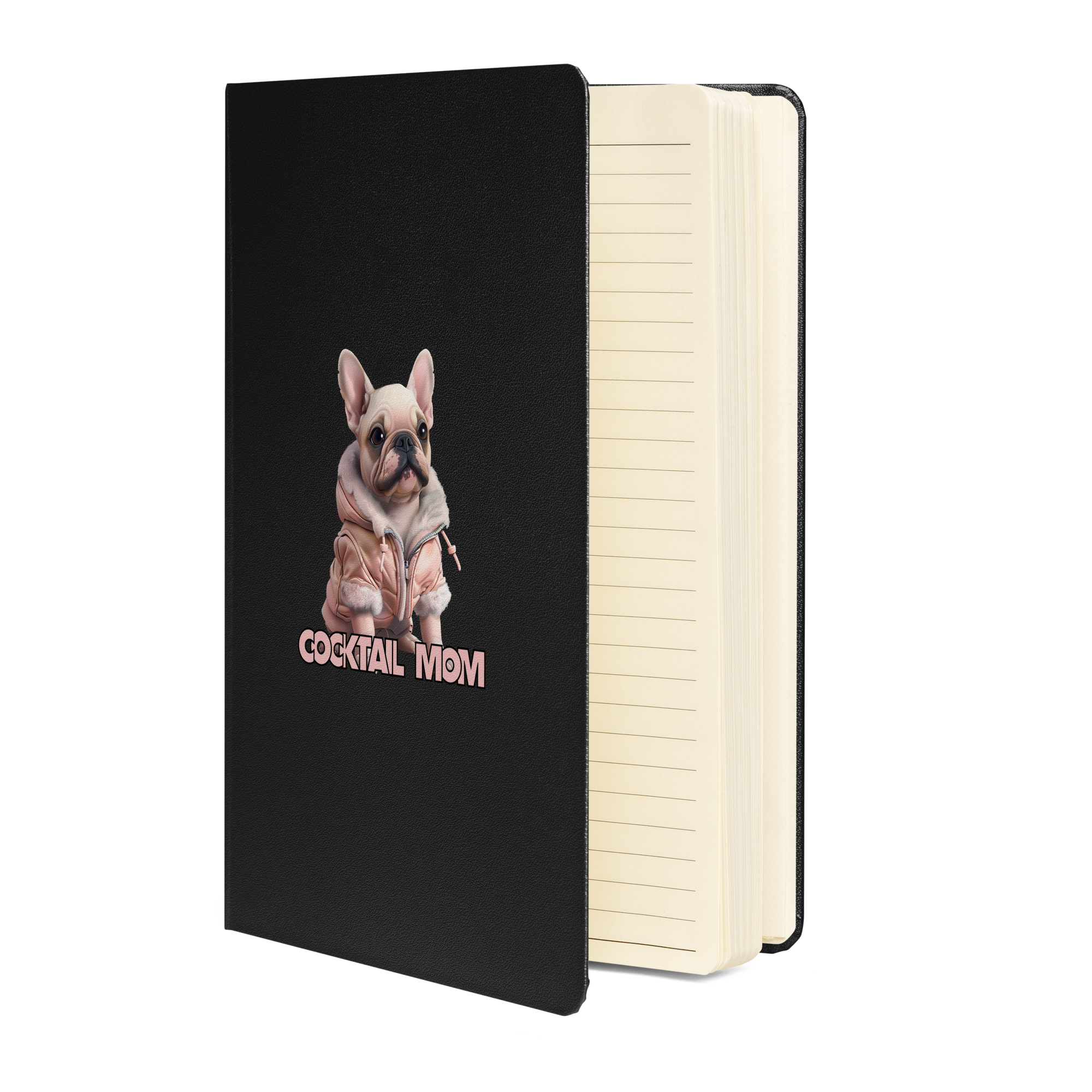 Hardcover bound notebook