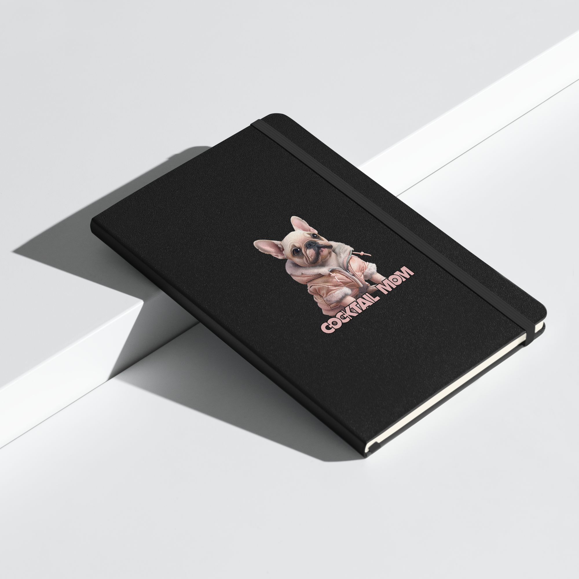 Hardcover bound notebook