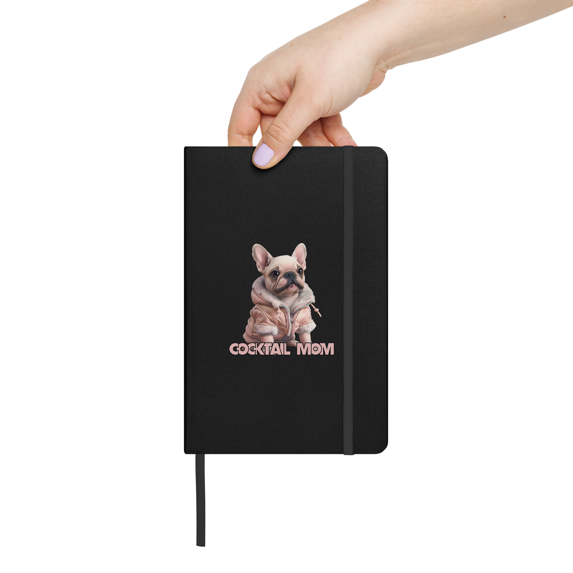 Hardcover bound notebook