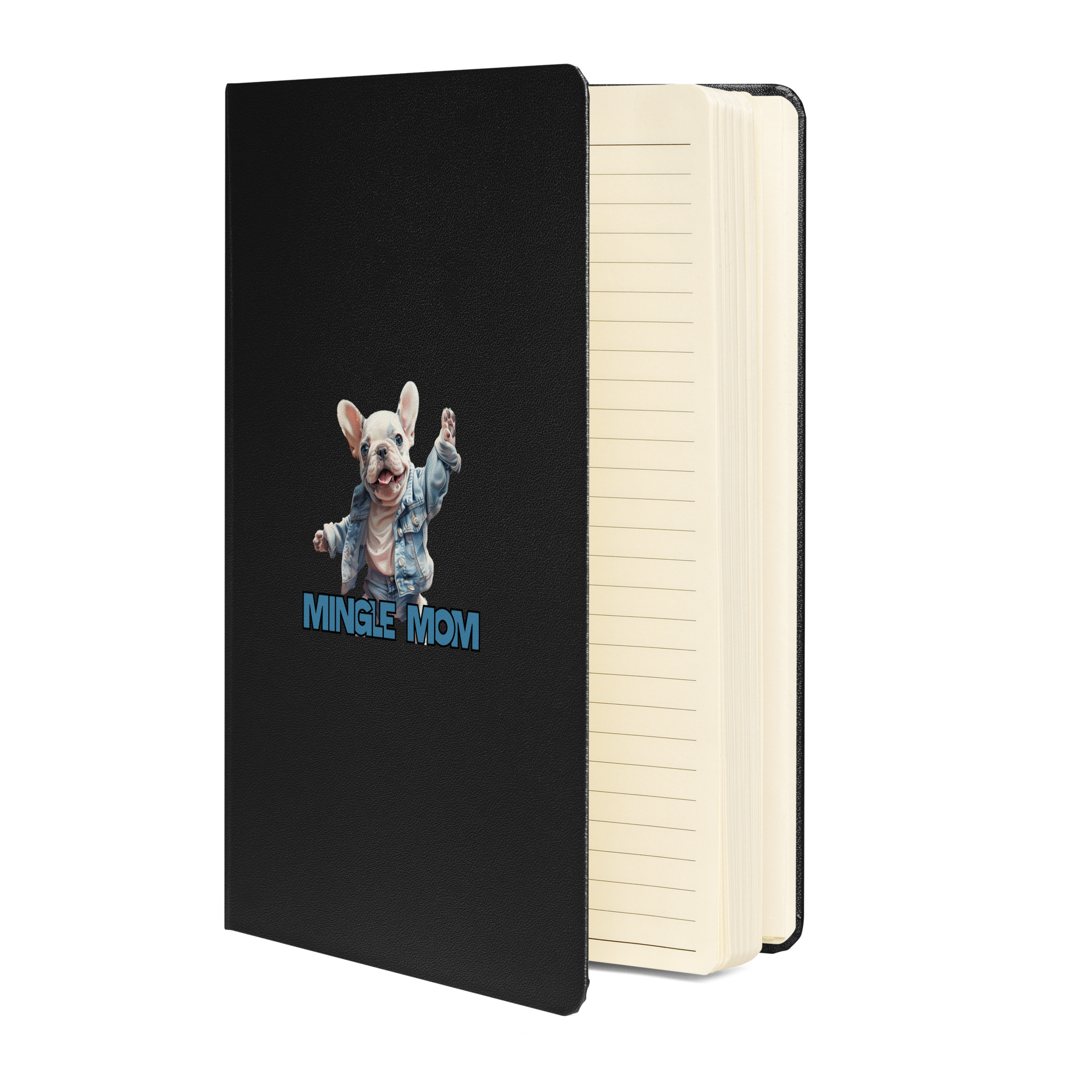 Hardcover bound notebook