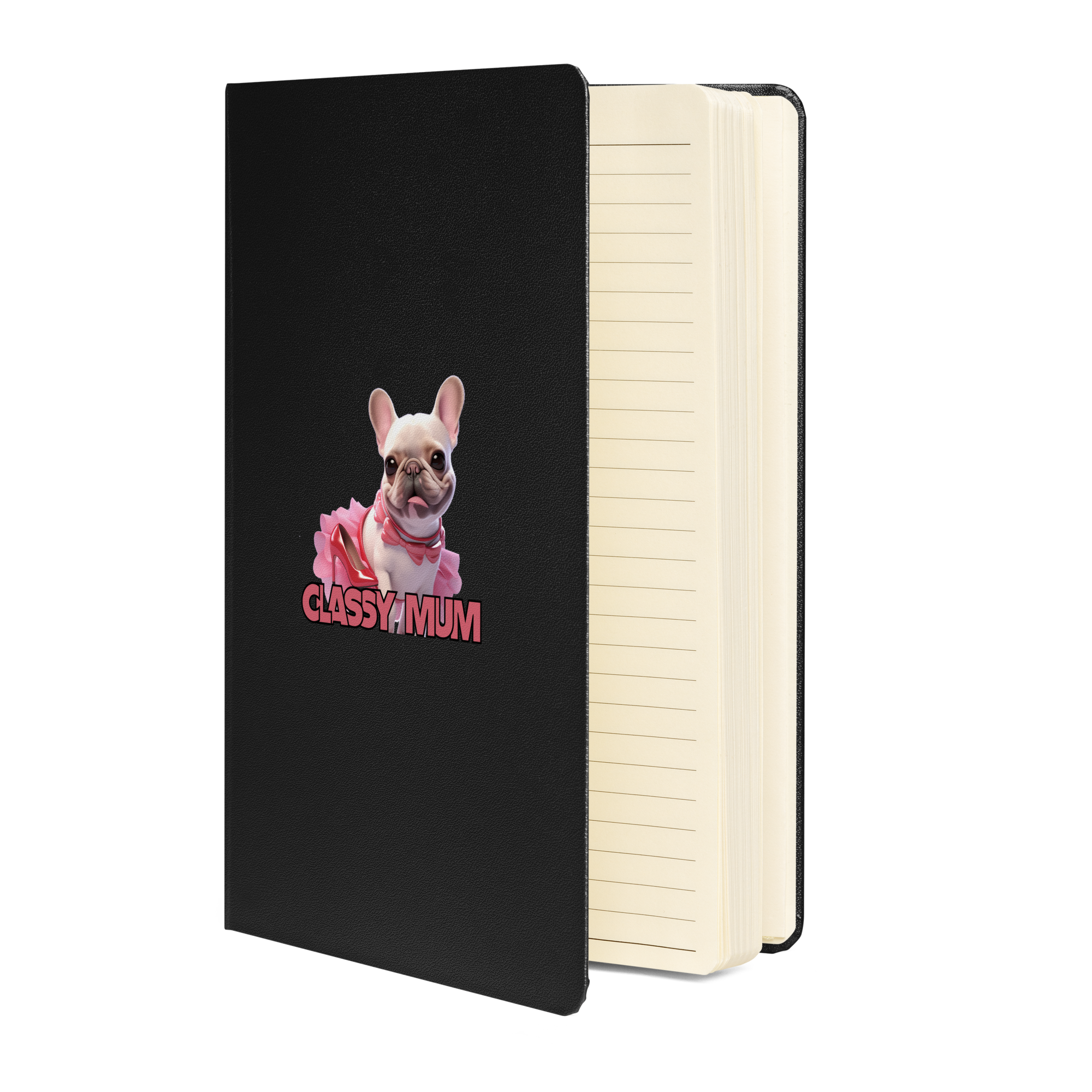 Hardcover bound notebook