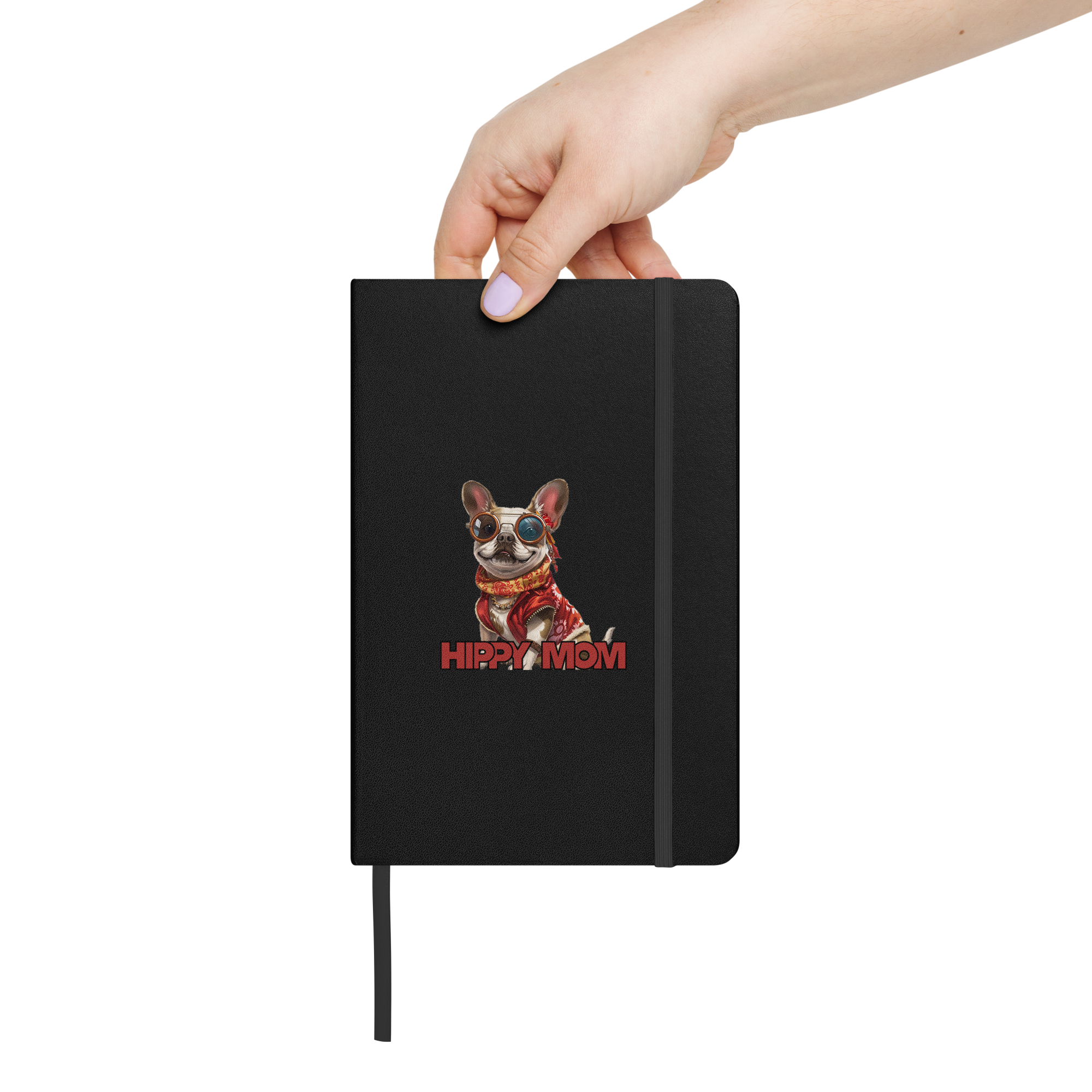 Hardcover bound notebook