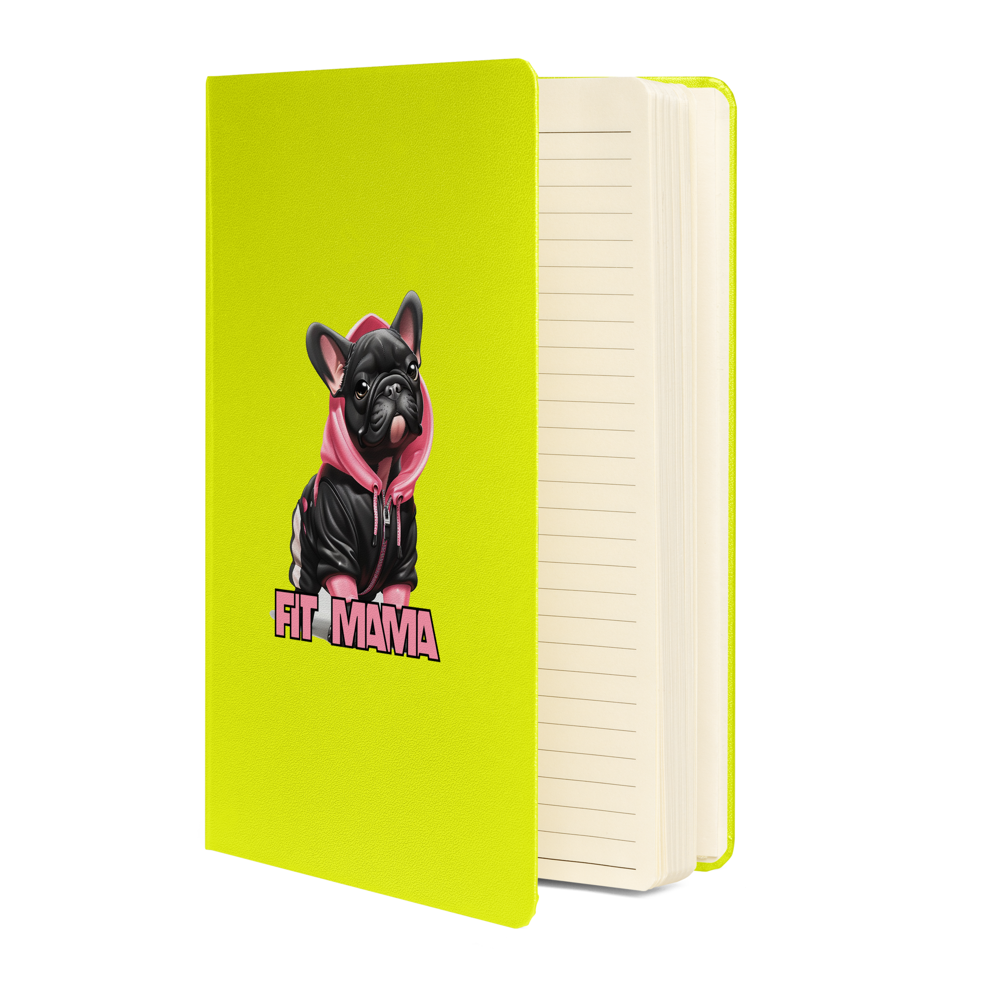 Hardcover bound notebook