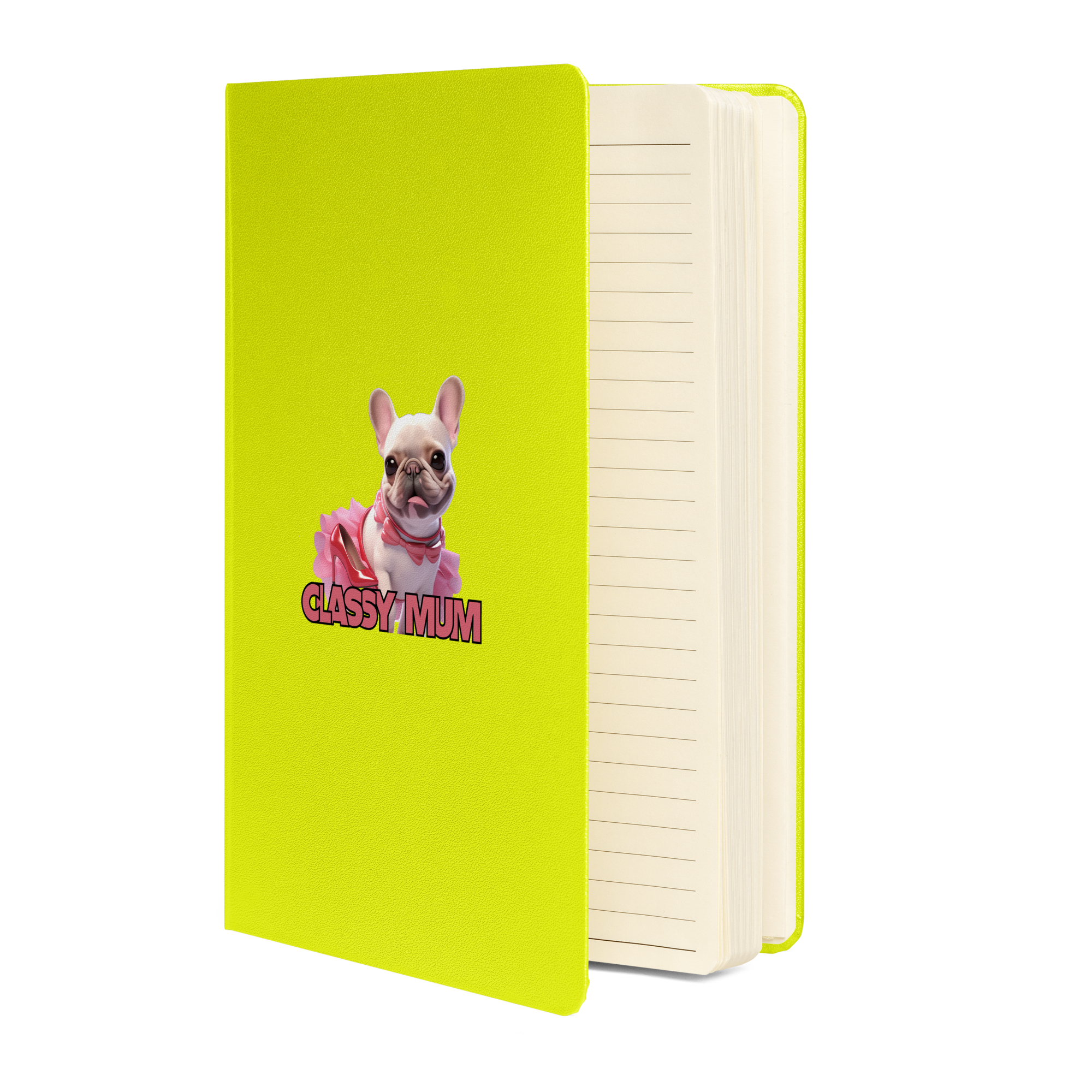 Hardcover bound notebook