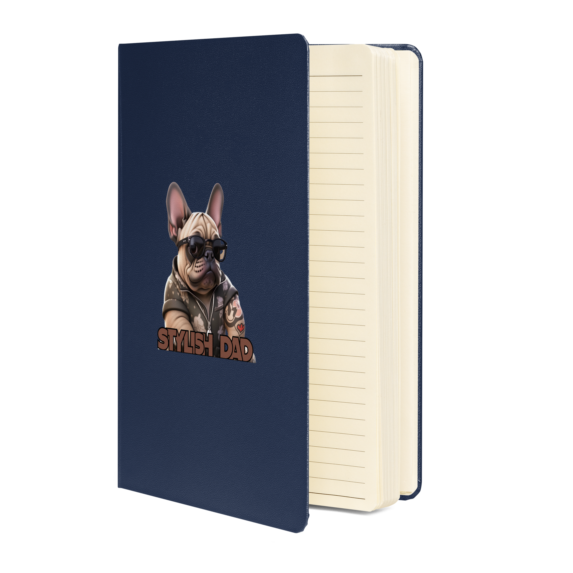 Hardcover bound notebook