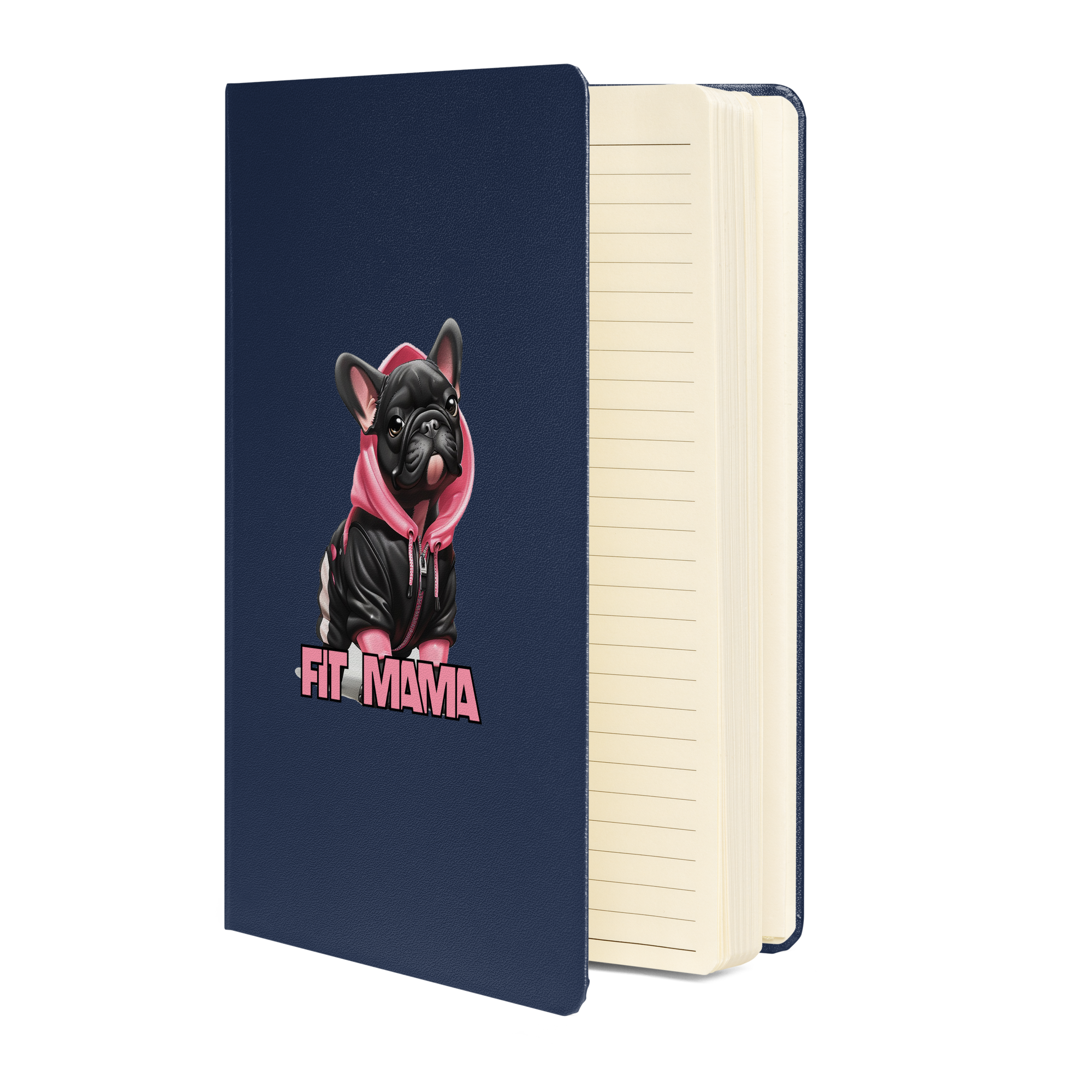 Hardcover bound notebook