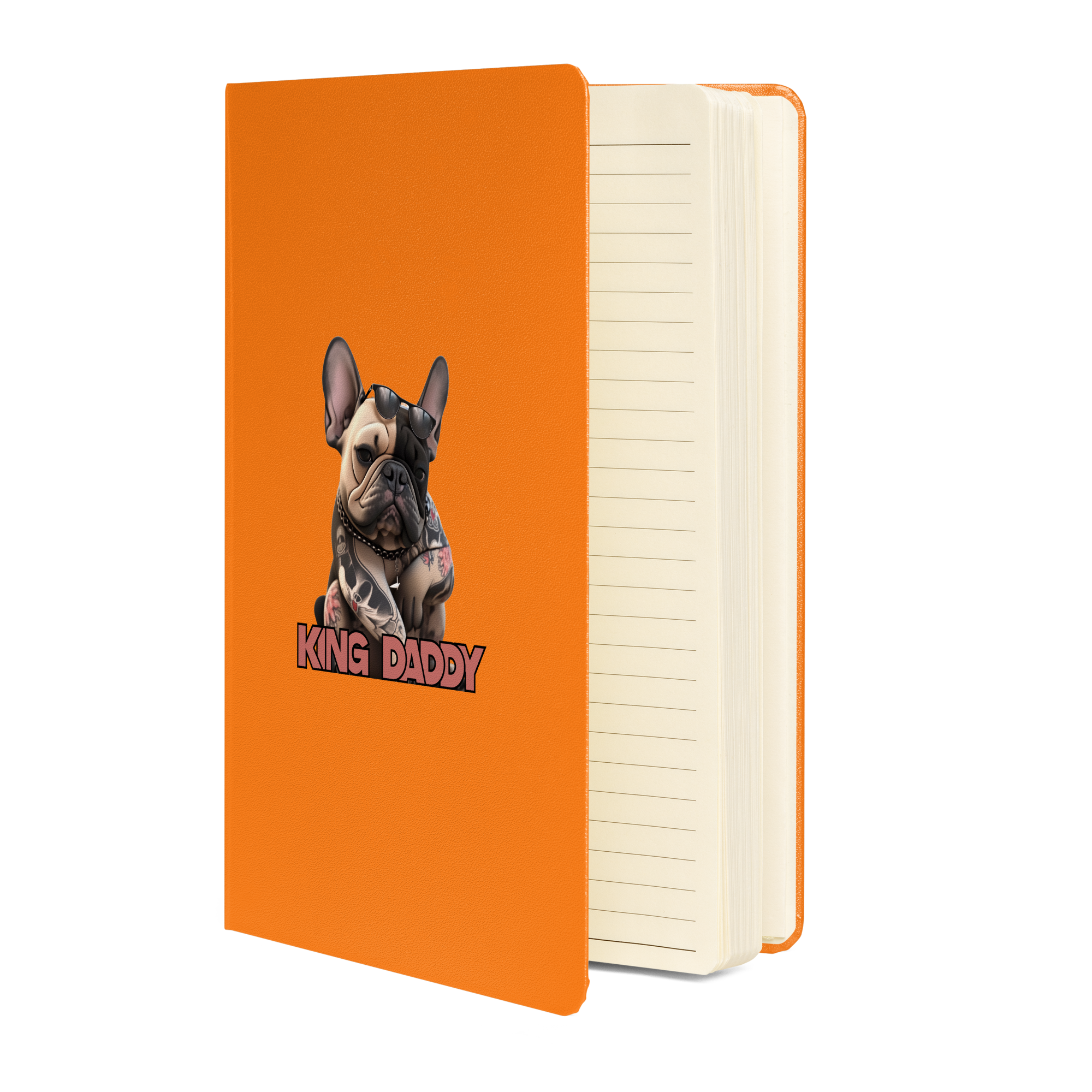 Hardcover bound notebook