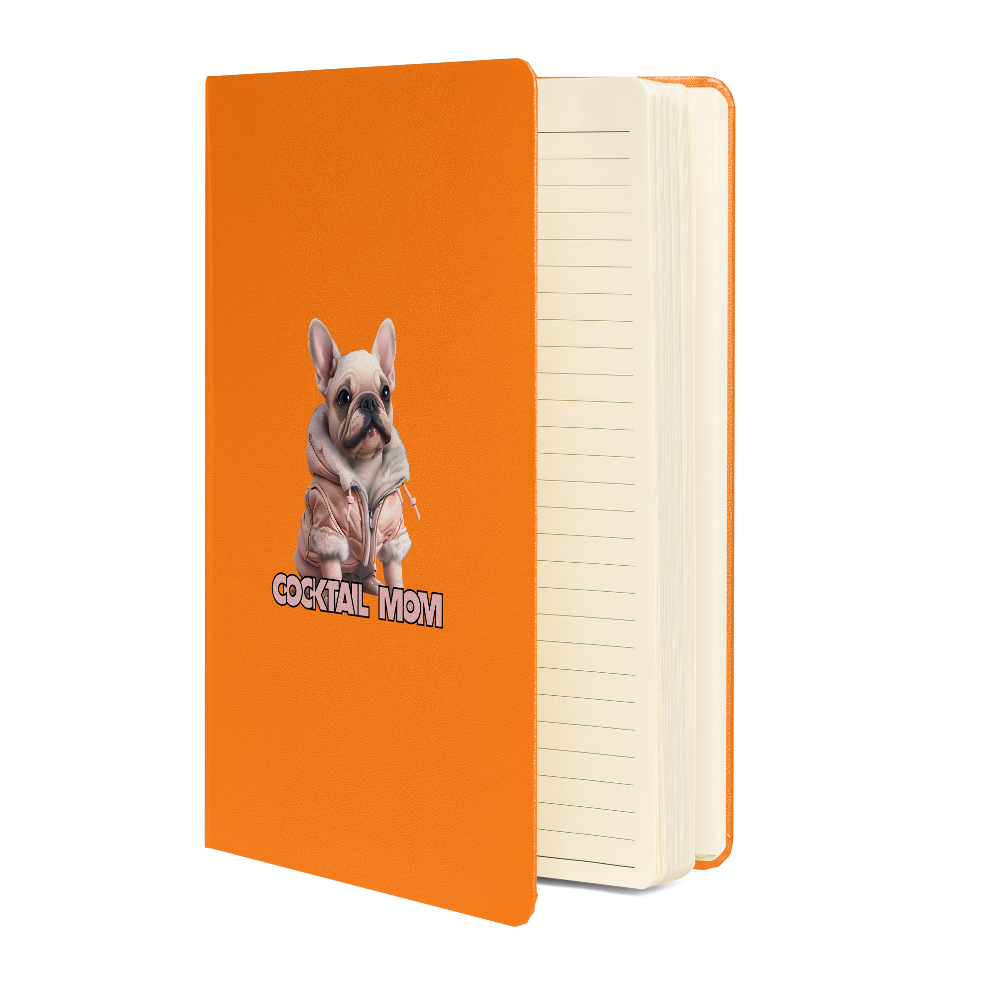 Hardcover bound notebook