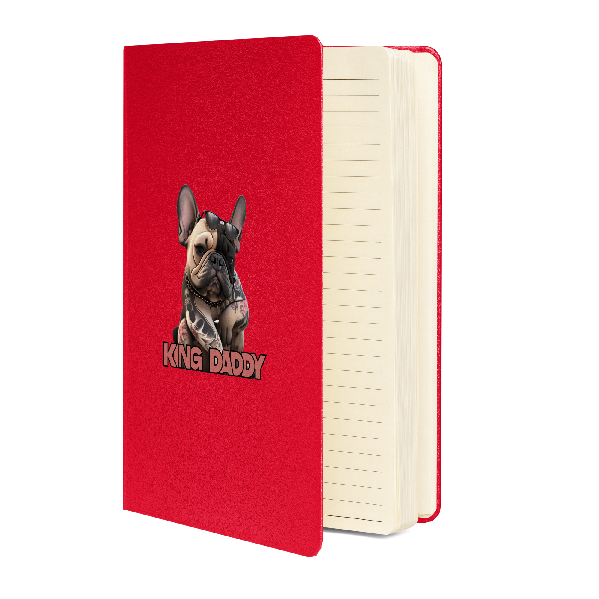 Hardcover bound notebook