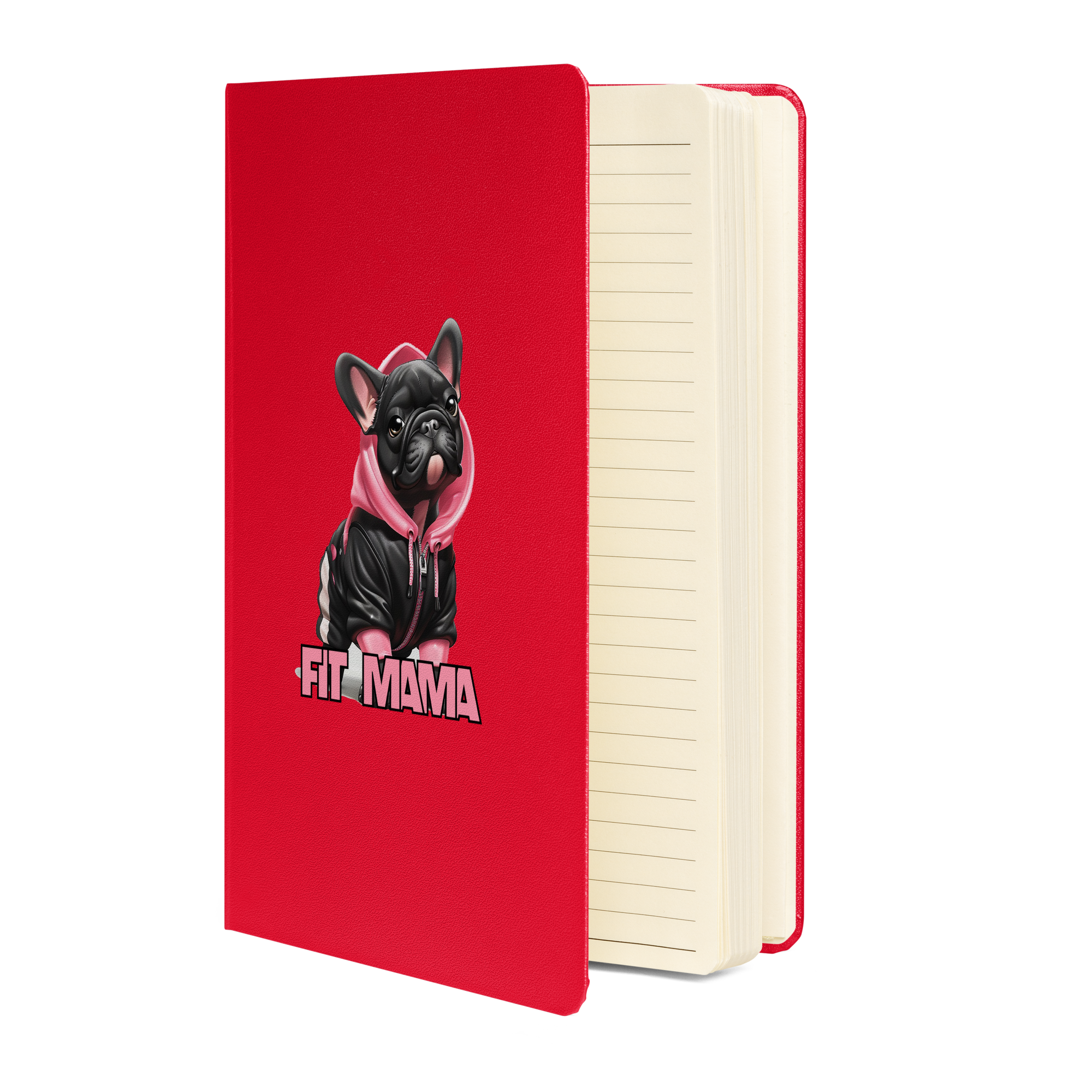 Hardcover bound notebook