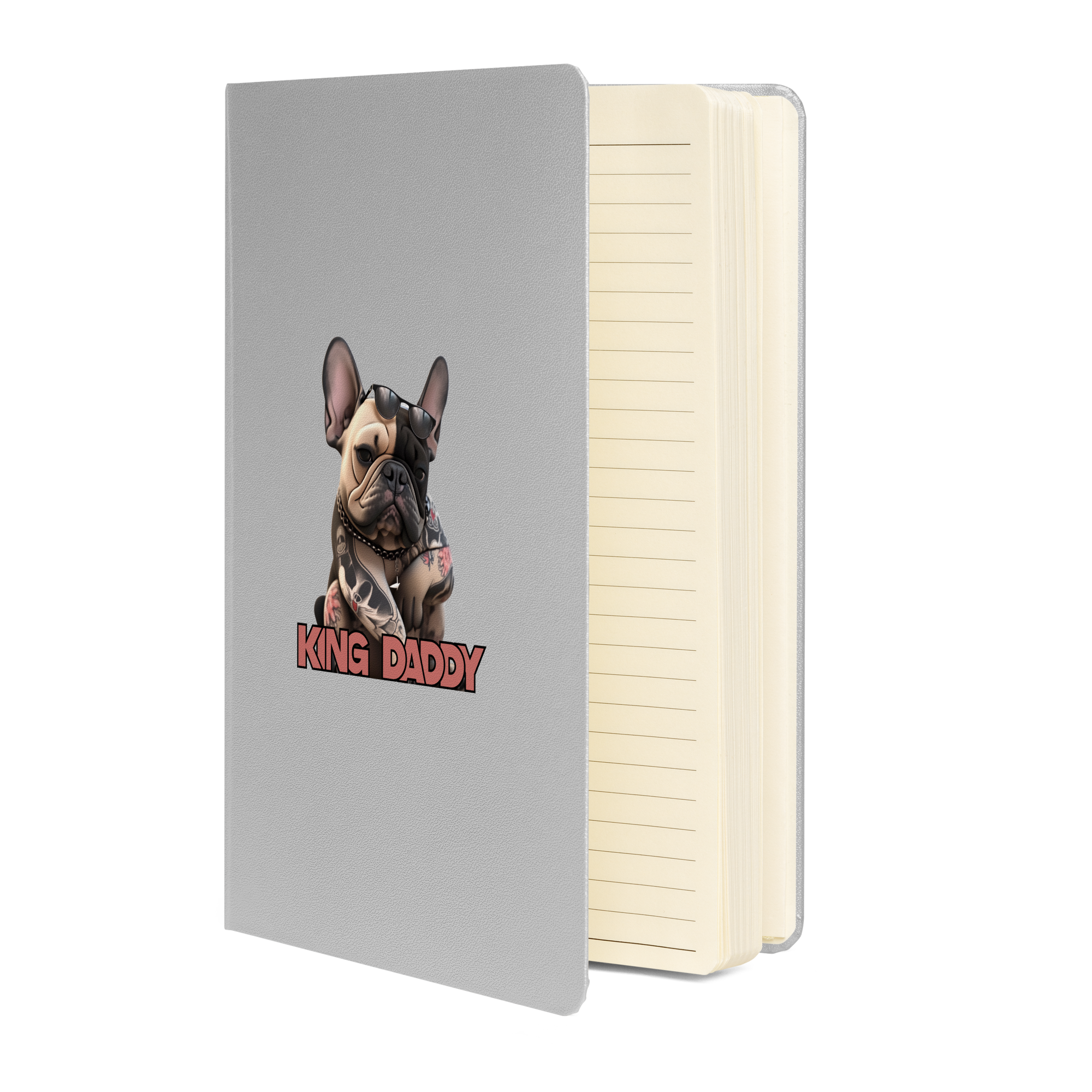 Hardcover bound notebook