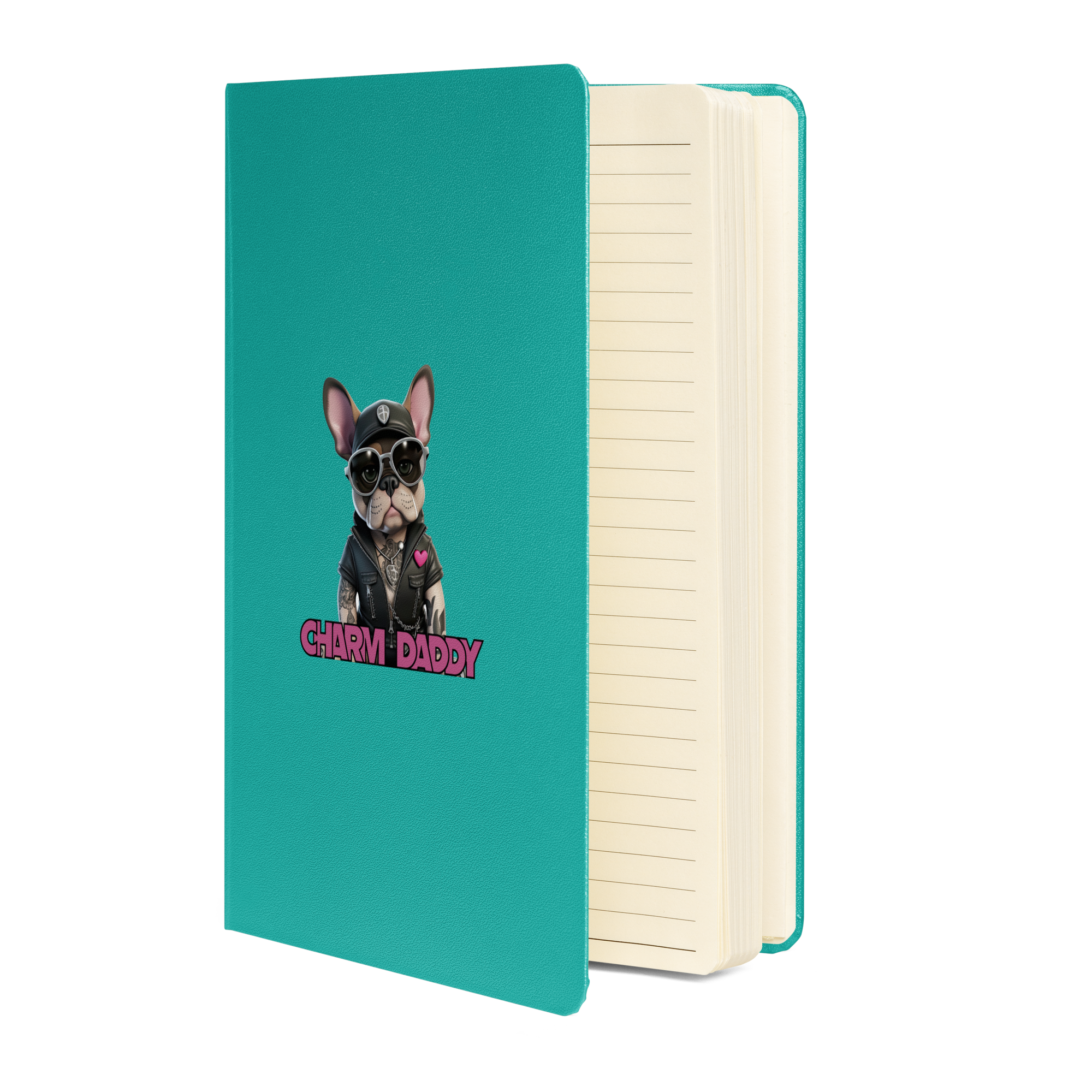 Hardcover bound notebook