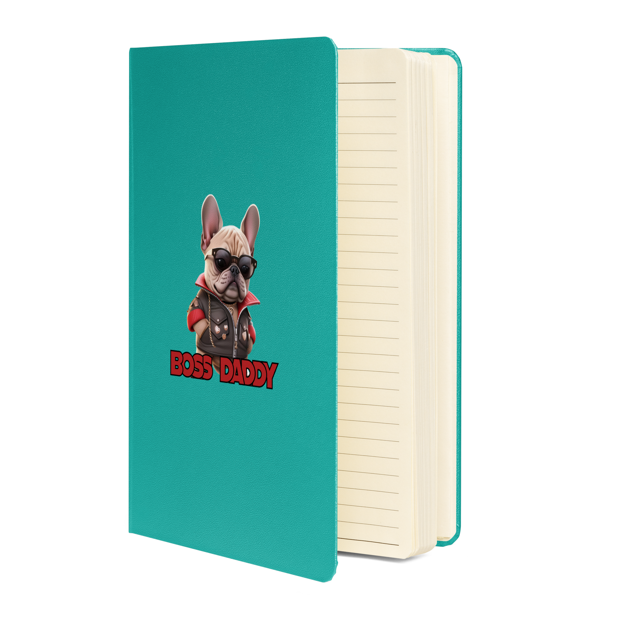 Hardcover bound notebook