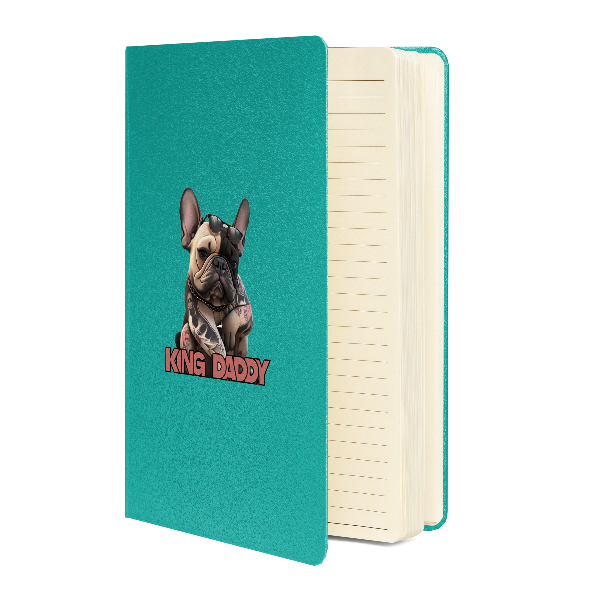 Hardcover bound notebook