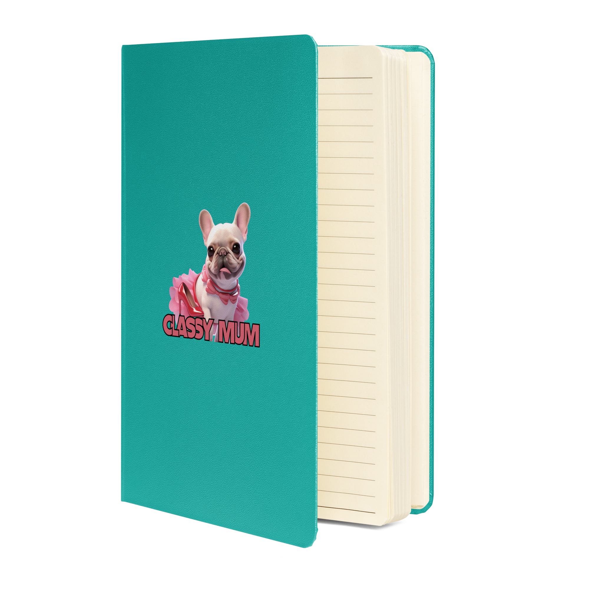 Hardcover bound notebook