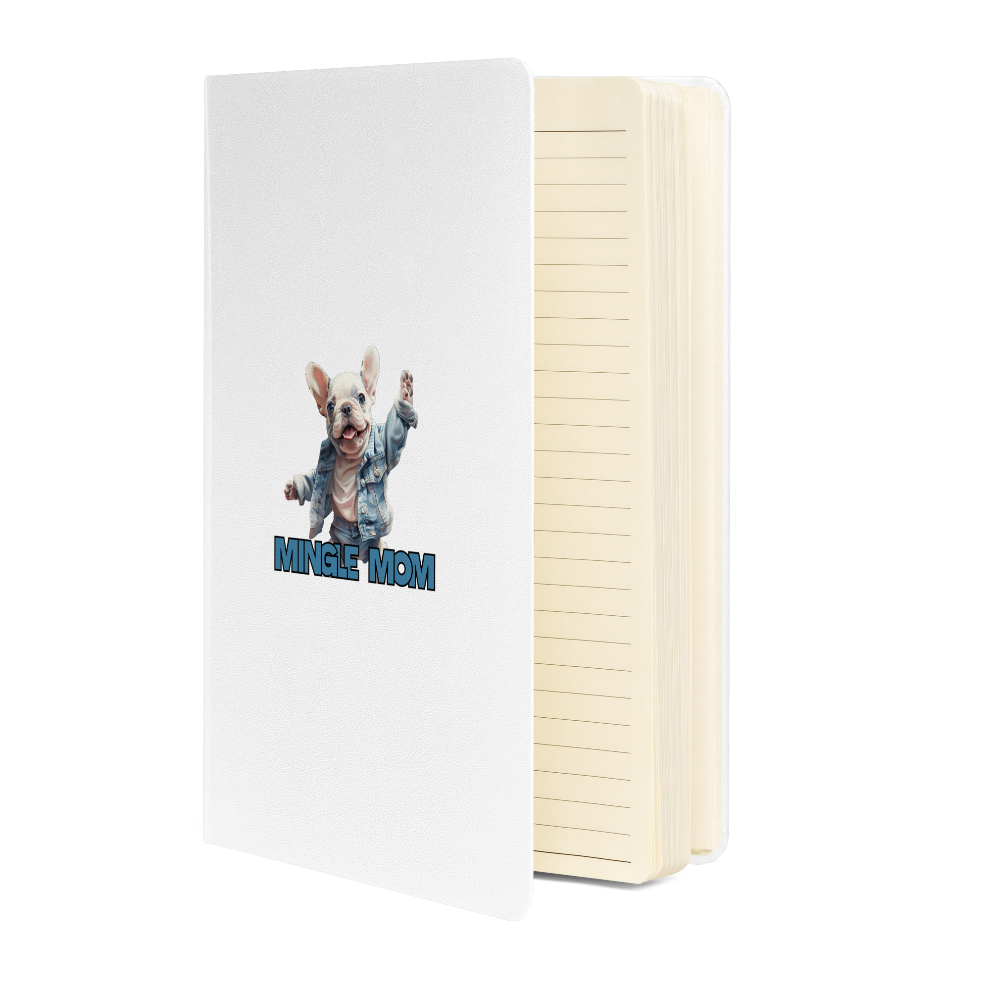 Hardcover bound notebook