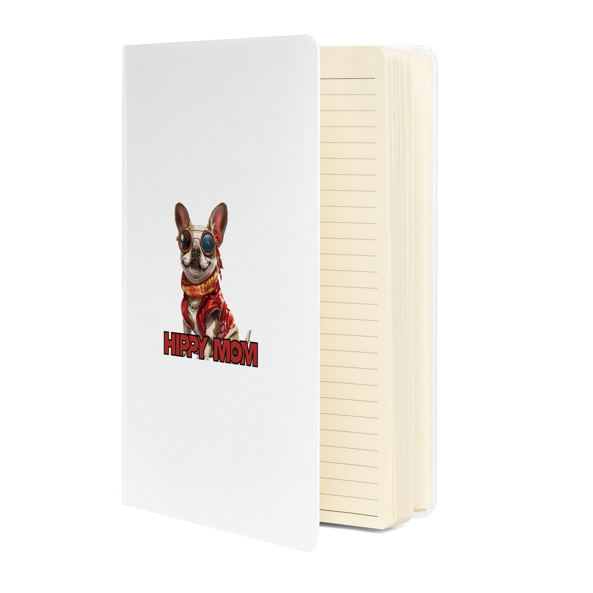 Hardcover bound notebook